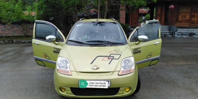 Bán Chevrolet Spark năm sản xuất 2008, màu xanh lục xe gia đình