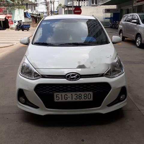 Cần bán xe Hyundai Grand i10 đời 2018, màu trắng