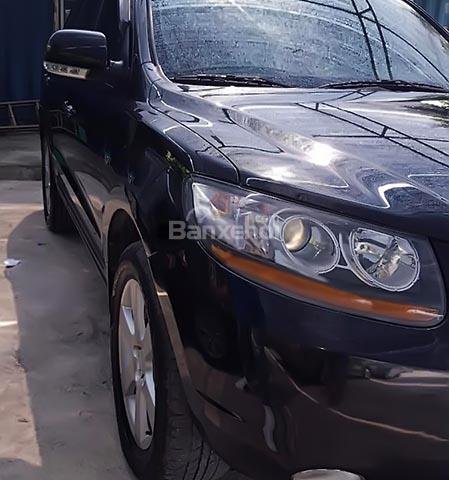 Bán xe Hyundai Santa Fe MLX sản xuất năm 2008, màu đen, xe nhập