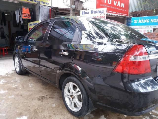 Bán Chevrolet Aveo đời 2014, màu đen, giá 275tr