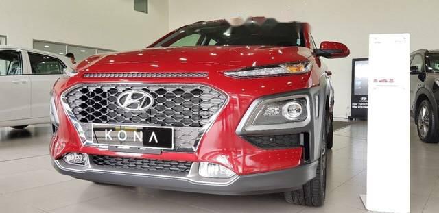 Bán ô tô Hyundai Kona đời 2018, màu đỏ, giá 615tr