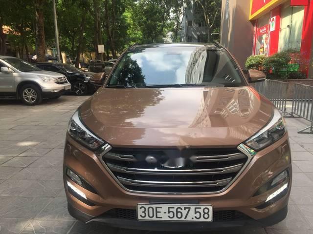 Cần bán gấp Hyundai Tucson đời 2016, màu nâu, 875 triệu