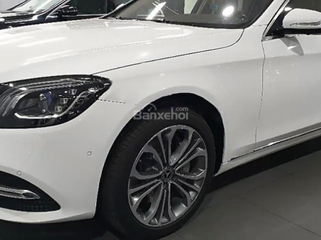 Bán Mercedes S450L Luxury 2018, màu trắng, giá tốt 