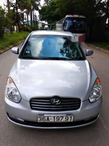 Bán xe Hyundai Accent đời 2009, màu bạc, xe nhập giá cạnh tranh