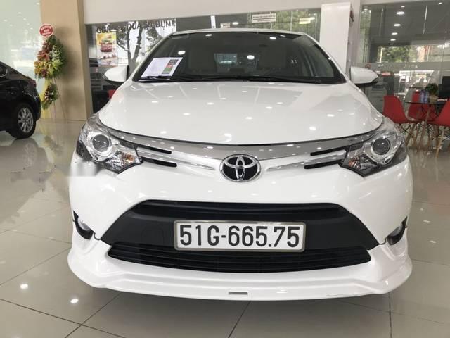 Bán ô tô Toyota Vios TRD năm 2017, màu trắng, 570 triệu