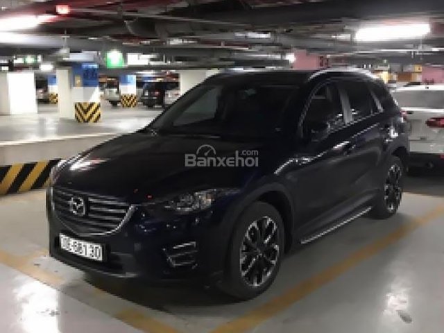 Bán Mazda CX-5 màu đen, đời 2016, đăng ký 2017