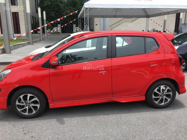 Cần bán xe Toyota Wigo 1.2AT đời 2018, màu đỏ, nhập khẩu, giá tốt