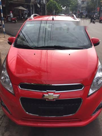 Bán Chevrolet Spark LT sản xuất 2015, màu đỏ, giá 265tr