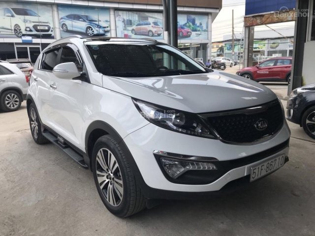 Bán Kia Sportage 2.0AT năm 2015, màu trắng, nhập khẩu Korea, 746tr còn thương lượng cho KH thân thiện, vui vẻ0