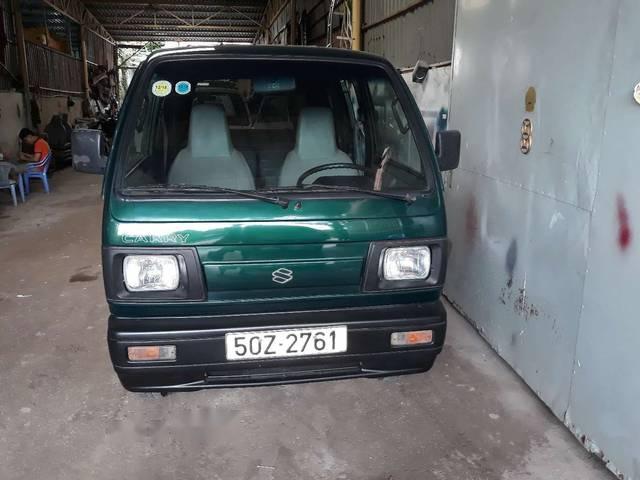 Cần bán Suzuki Canry Van 7 chỗ đời 2003 màu xanh, đồng sơn còn mới rất đẹp