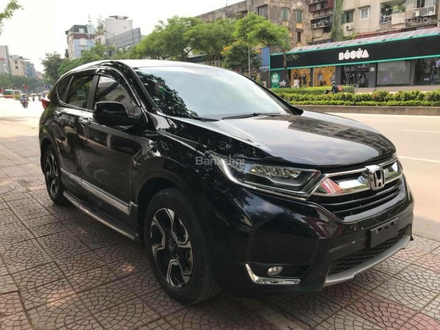 Cần bán lại xe Honda CR V 1.5 Turbo G đời 2018, màu đen  