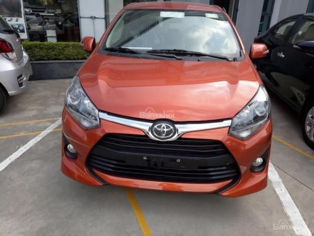 Bán xe Toyota Wigo 1.2G MT đời 2018, màu đỏ, nhập khẩu