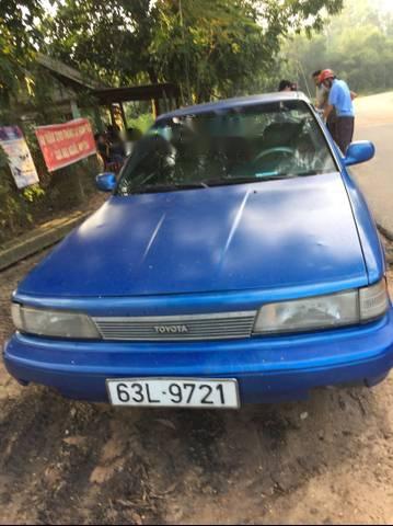 Bán ô tô Toyota Camry đời 1987, màu xanh lam