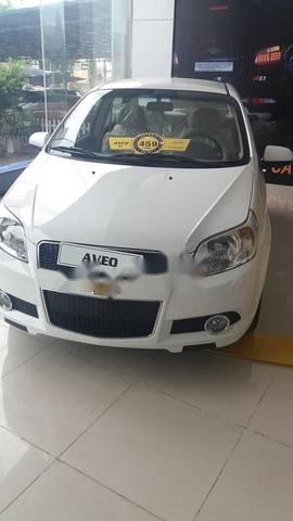 Bán Chevrolet Aveo LT 1.4L MT sản xuất 2018, màu trắng