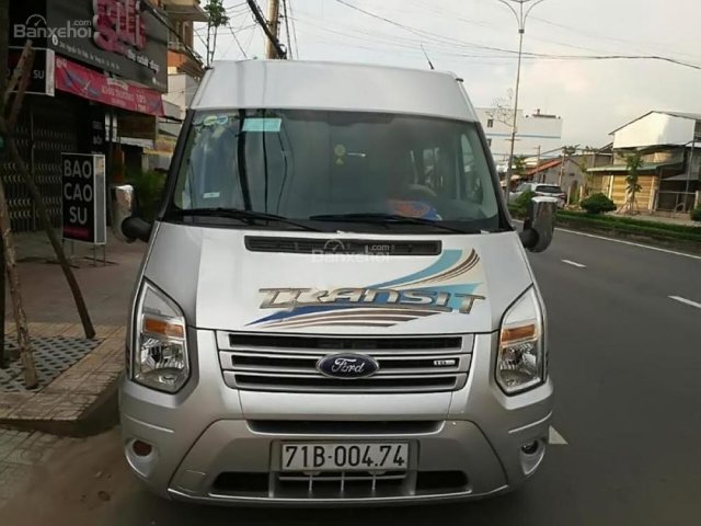 Bán Ford Transit Standard MID năm sản xuất 2014, màu bạc xe gia đình