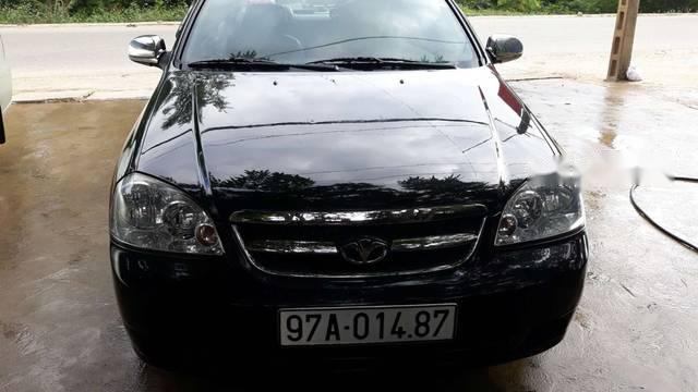 Bán Daewoo Lacetti năm sản xuất 2008, màu đen, giá tốt