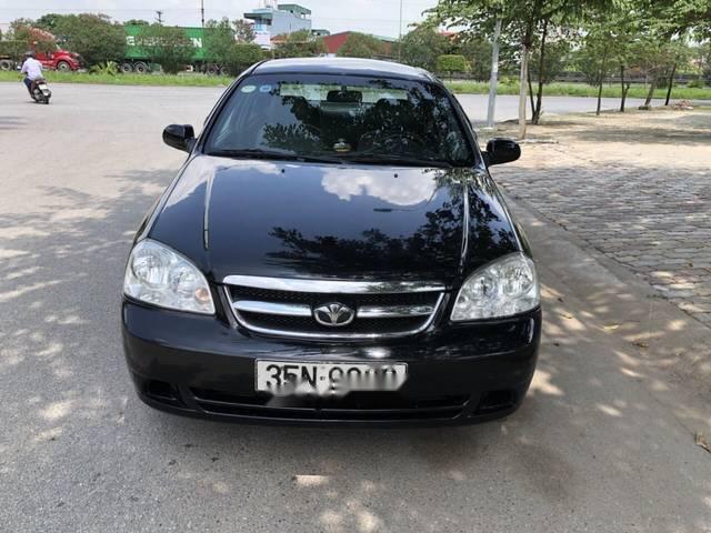 Bán Daewoo Lacetti MT 2009, màu đen, nội ngoại thất đẹp