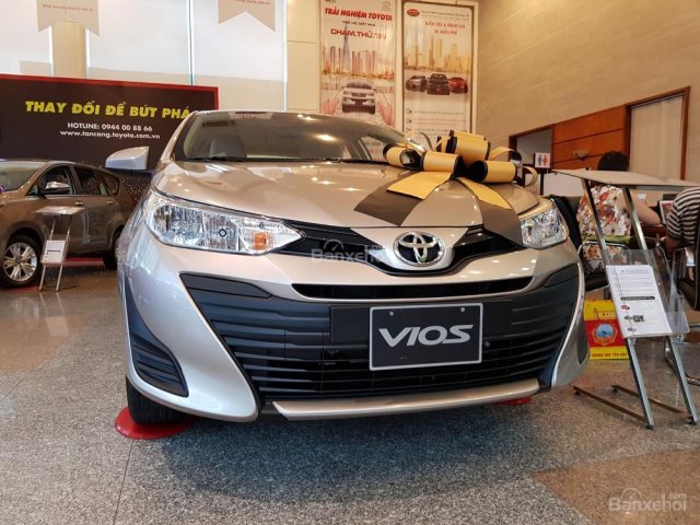 Bán Toyota Vios 1.5 E số sàn 2019 - Ưu đãi tiền mặt hoặc trang bị phụ kiện cho xe - trả góp 90% - liên hệ 0902750051