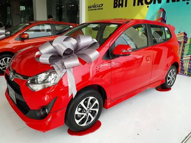 Bán Toyota Wigo năm sản xuất 2018, màu đỏ, nhập khẩu