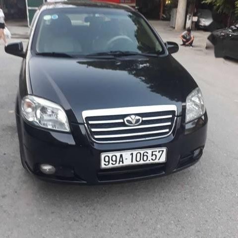 Bán Daewoo Gentra năm 2009, màu đen như mới, giá 183tr