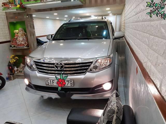 Bán Toyota Fortuner sản xuất năm 2016, màu bạc ít sử dụng, giá tốt