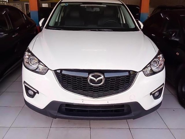 Bán Mazda CX 5 2.0 AT đời 2014, màu trắng giá cạnh tranh0