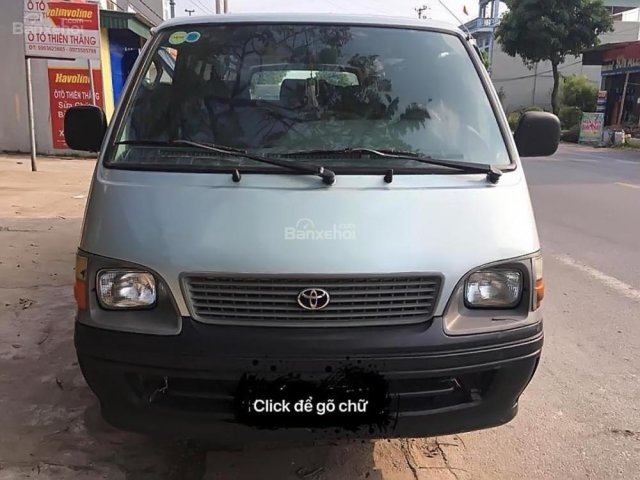 Bán Toyota Hiace 2.0 2000, nhập khẩu nguyên chiếc chính chủ