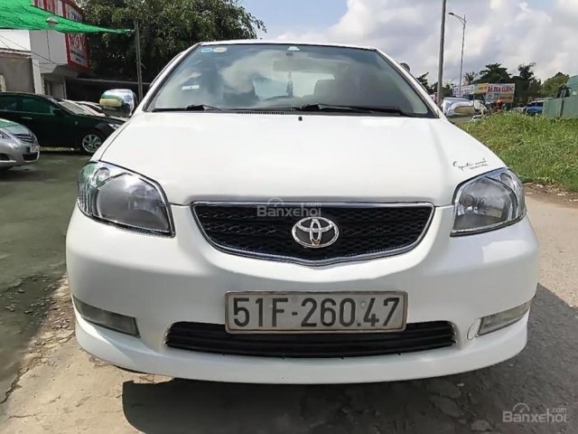 Bán Toyota Vios G 12/2003 biển số TP dễ mua dễ bán, xe chất khỏi bàn