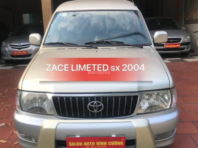 Bán xe Toyota Zace 1.8GL Limited năm 2004, màu bạc