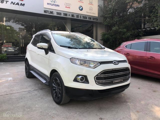 Cần bán Ford EcoSport Titanium 1.5 AT đời 2014, màu trắng, 493 triệu