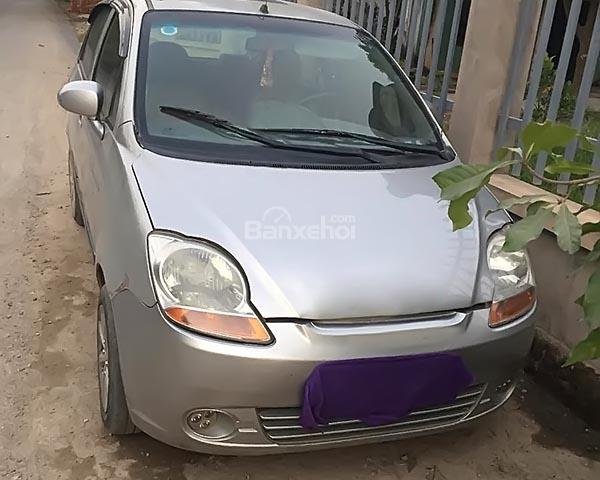 Bán ô tô cũ Chevrolet Spark đời 2008, màu bạc