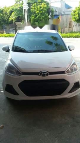 Cần bán lại xe Hyundai Grand i10 đời 2014, màu trắng, giá 245 triệu