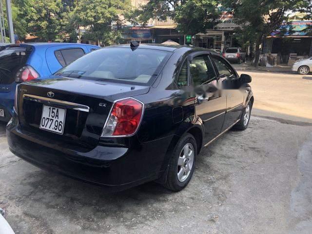 Cần bán xe Daewoo Lacetti năm sản xuất 2009, màu đen, giá 200tr