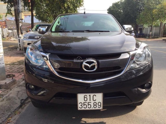 Bán Mazda BT 50 năm sản xuất 2015, màu đen, nhập khẩu đẹp như mới giá cạnh tranh