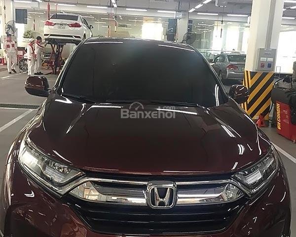 Bán Honda CR V L sản xuất năm 2018, màu đỏ, nhập khẩu nguyên chiếc