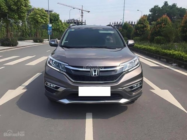 Bán ô tô Honda CR V 2.4AT năm sản xuất 2016, màu nâu 