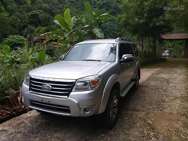 Bán Ford Everest sản xuất năm 2012, màu bạc 0