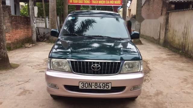 Bán xe Toyota Zace đời 2004, màu xanh dưa