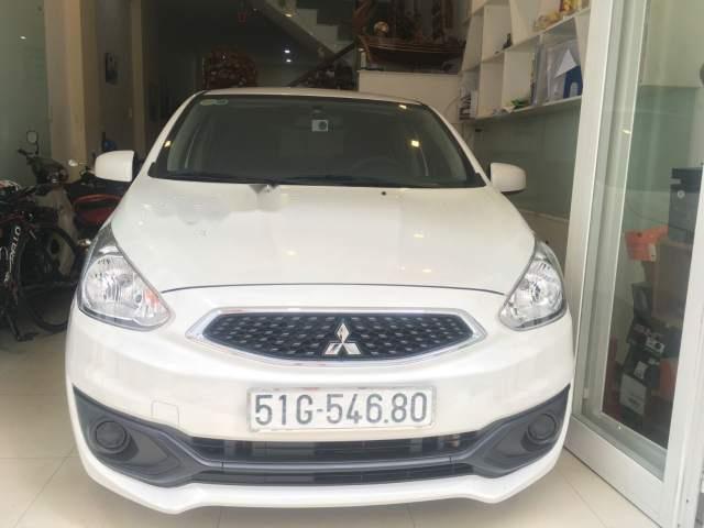 Bán Mitsubishi Mirage 2018, màu trắng số sàn