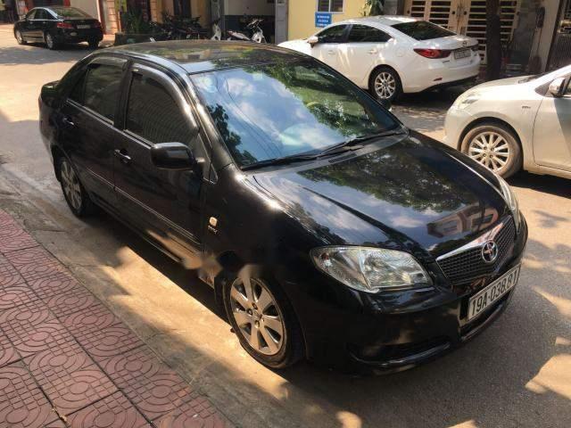 Cần bán xe Toyota Vios 1.5G đời 2007, màu đen chính chủ