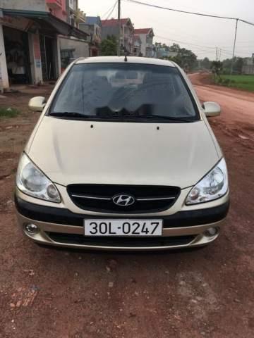 Bán xe Hyundai Getz 2008, màu vàng cát