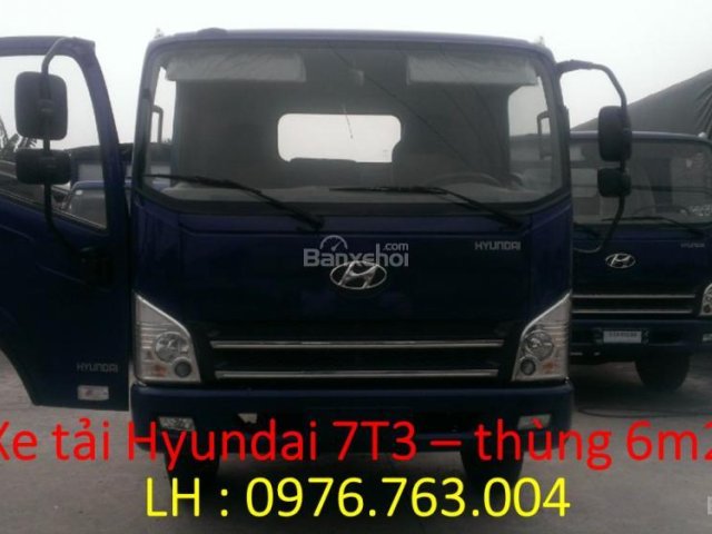 Cửa hàng bán xe tai Hyundai 7 tấn 3 thùng dài 6m3 mui bạt