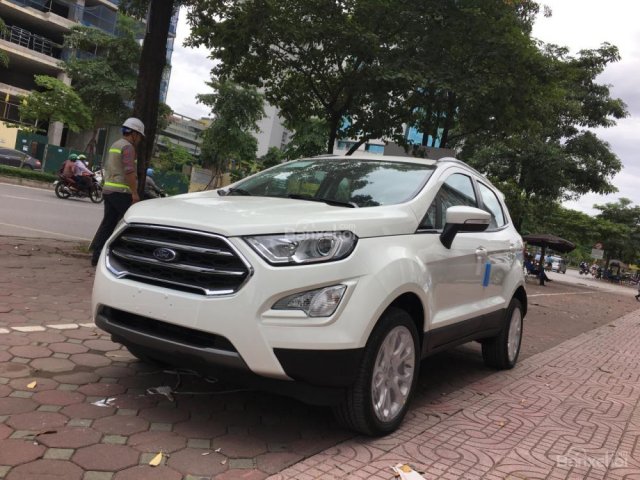 Cần bán lại xe Ford EcoSport 1.5L Titanium 2019, màu trắng, giá tốt0