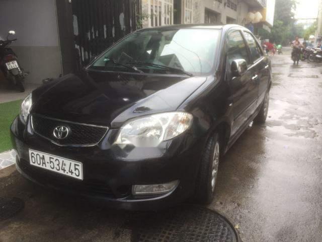 Bán ô tô cũ Toyota Vios MT sản xuất năm 2005, màu đen