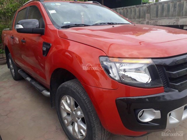 Bán Ford Ranger Wildtrak Sx 2014, màu cam