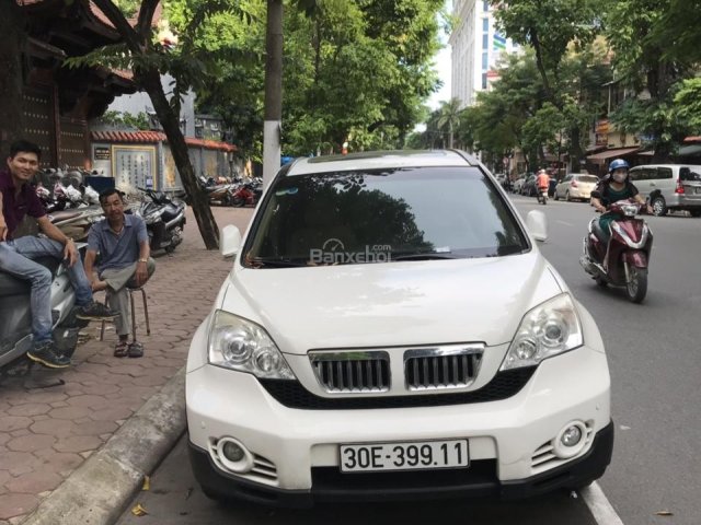 Cần bán lại xe Honda CR V 2.0 AT năm sản xuất 2009, màu trắng, nhập khẩu nguyên chiếc chính chủ