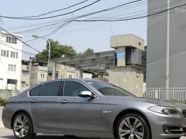 Xe BMW 5 Series 520i năm sản xuất 2013, màu xám
