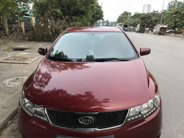 Cần bán Kia Forte sản xuất 2009, màu đỏ, giá tốt 