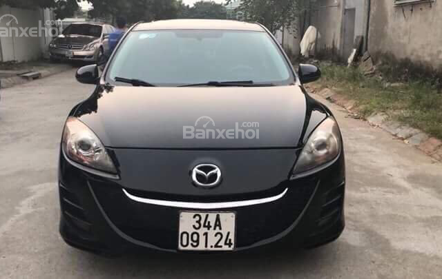 Xe Mazda 3 sản xuất 2010 màu đen, giá 405 triệu, nhập khẩu nguyên chiếc