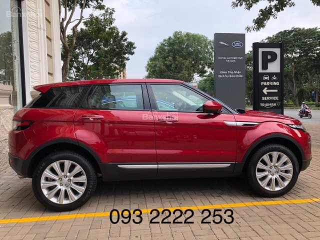 Hotline Landrover 0932222253 bán LandRover Range Rover Evoque SE Plus 2018, màu đỏ, nhập khẩu chính hãng